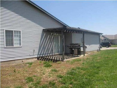 Each unit has a side patio off of the kitchen