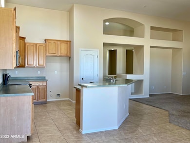 View of Kitchen from Breakfast Area