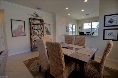 dining area looking towards the kitchen