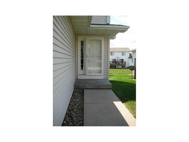 Entryway. New Pella door! End Unit.