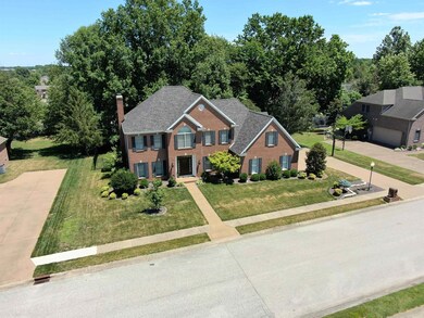 Curb appeal at it's finest!  3 Car garage plus ext