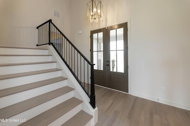 Foyer with Double Door Entry