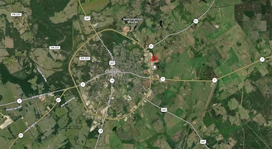 Aerial overview of property's location