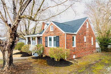 View of front facade with covered porch