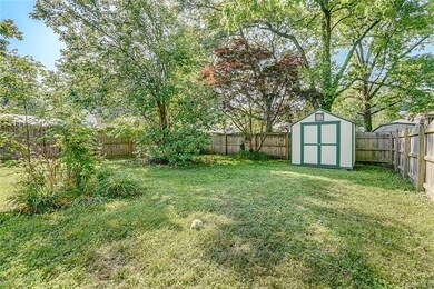 Backyard with Tool Shed