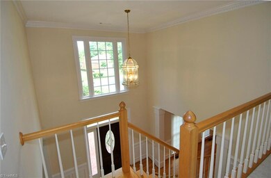 Two-story foyer