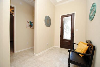 Come see this beautiful front door, entry way and get out of the heat!