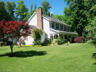 Side view of the house
