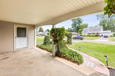 Covered front porch