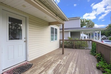 Spacious Front Porch