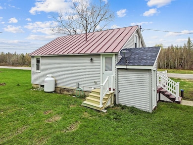 Rear of home