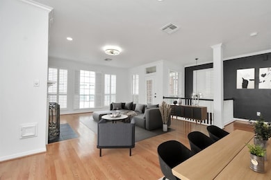 Crisp black-&-white finishes & sleek contemporary
