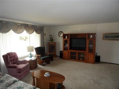 Another angle of Living Room. Carpet is newer & ha
