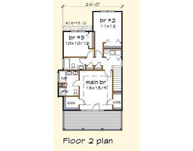2nd Floor Plan.