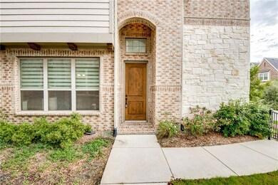 The HOA maintains the exterior of the townhome...i