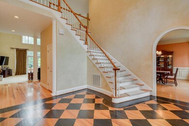 Sweeping Staircase