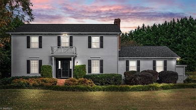 Evening front of home