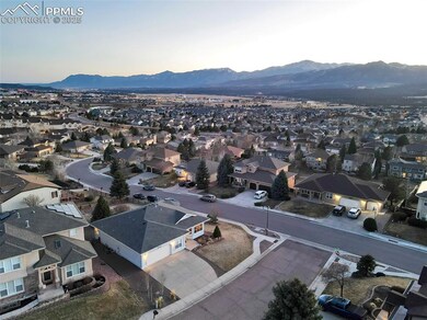 Drone / aerial view with mountain & City Views