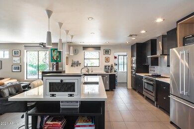 large kitchen