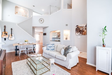 Open concept and tall ceilings