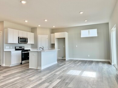 This is a photo of the actual home.  Note the beautiful color selections.