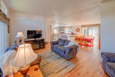 Open floor plan.