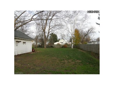 Large mostly fenced area.
