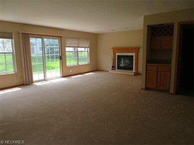 The Great Room has a dining room to the left and t