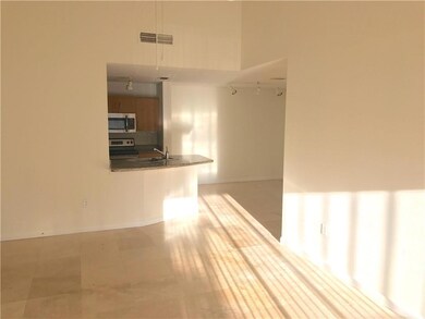 view of the kitchen and dining room