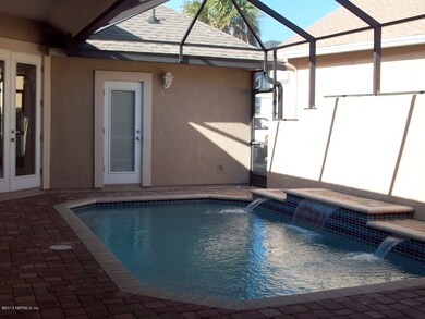 Screened in Pool Area