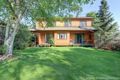 View of back of house