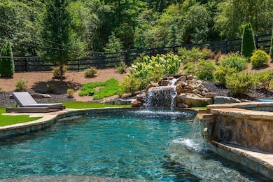 Heated salt water pool