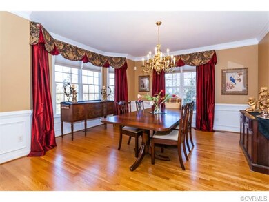 Bay window adds space and light