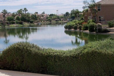 Another view of the lake from backyard