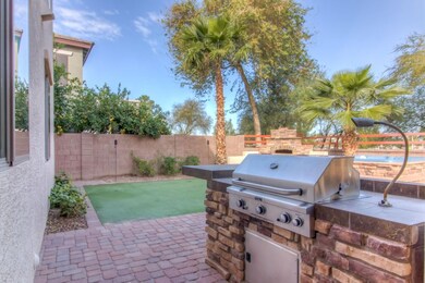 Built in BBQ Grill