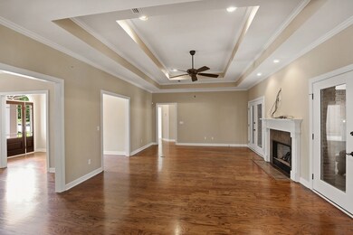 Grand room with gas fireplace
