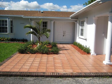 Beautifully landscaped entrance