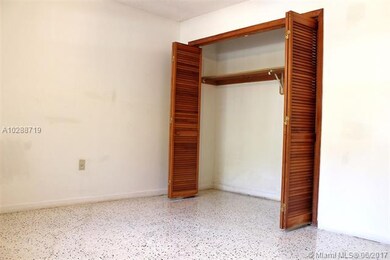 Front bedroom with wide closet space.