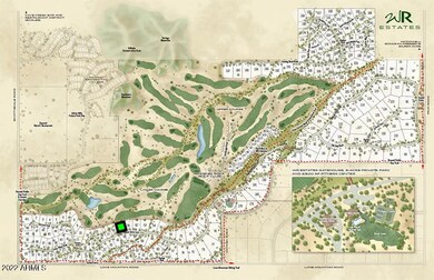 Whisper Rock Estates Site Map