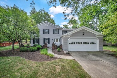 View of front of property featuring a front lawn