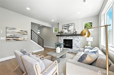 Photos of sold home on Lot 8