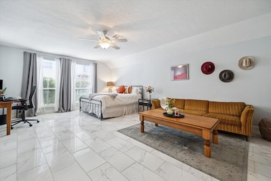 The first floor offers tons of flexibility with a