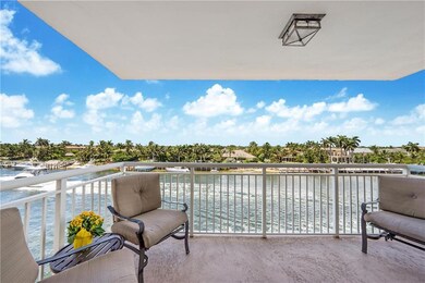 Direct Intracoastal view.  Sister building is on t