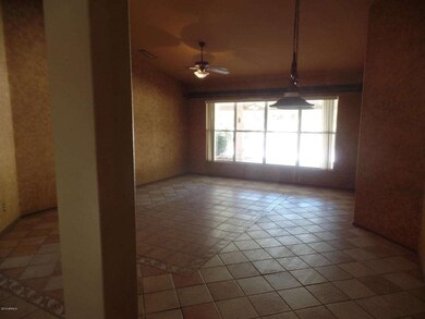Living room and dining