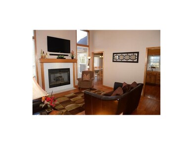 Gleaming hardwood floors throughout the main level