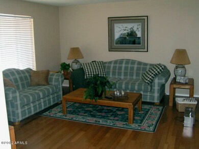 Living Room with wood flooring