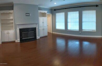 Living Room with Fireplace