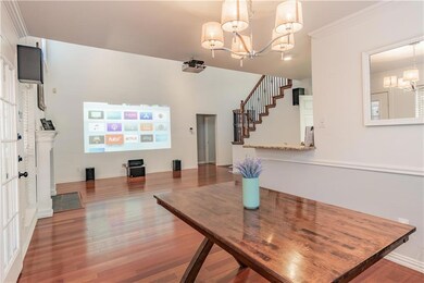 Dining looking into living area