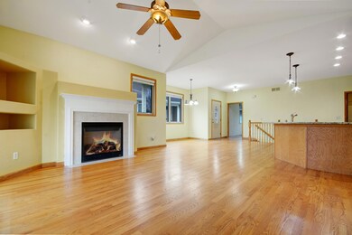 Living Room with Gas Fireplace