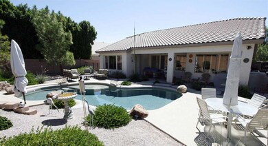 Resort-style backyard